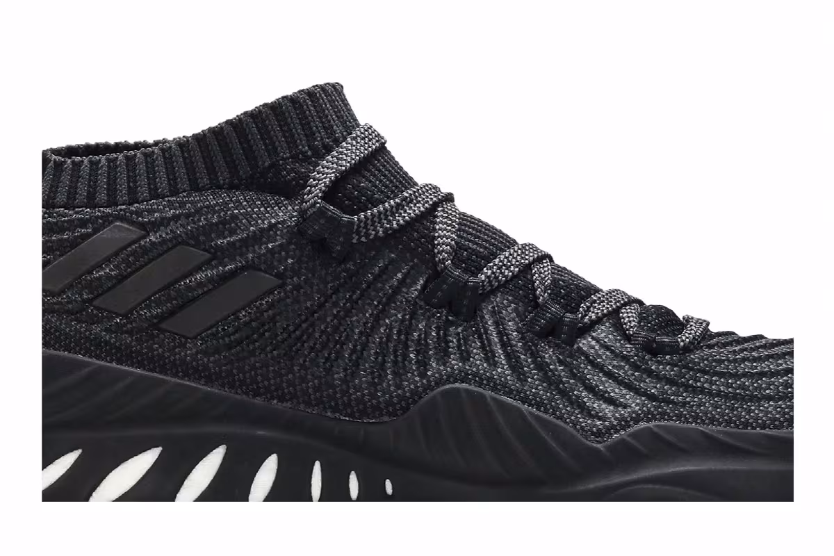 Adidas Crazy Explosive 2017 Primeknit Low Black, view 3