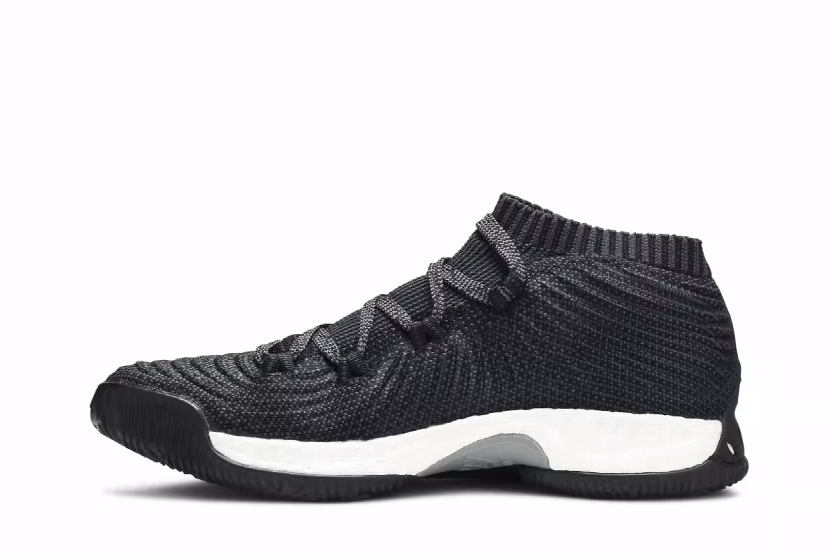 Adidas Crazy Explosive 2017 Primeknit Low Black, view 4