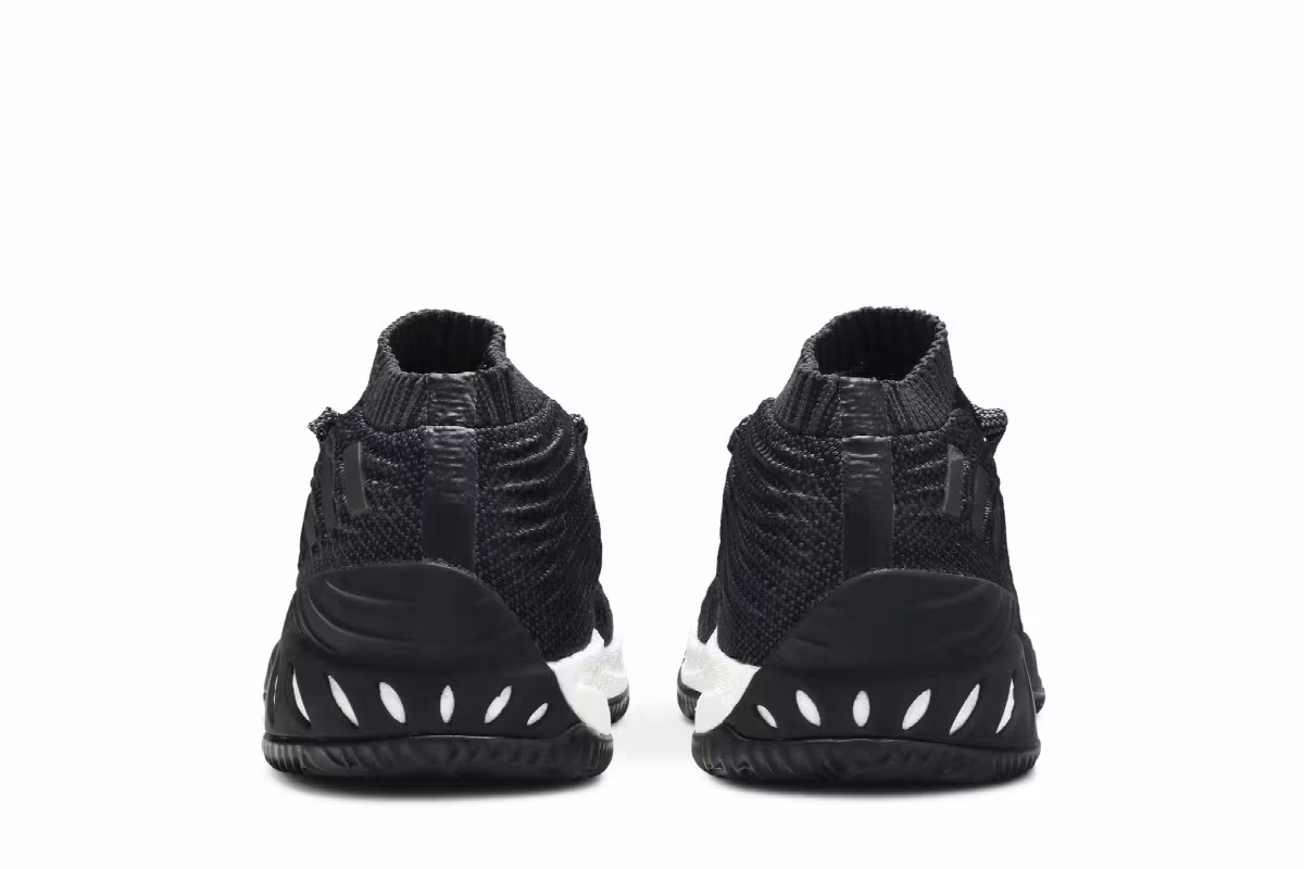 Adidas Crazy Explosive 2017 Primeknit Low Black, view 7