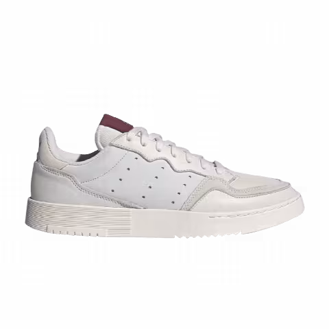 adidas Supercourt 'Chalk White Burgundy'