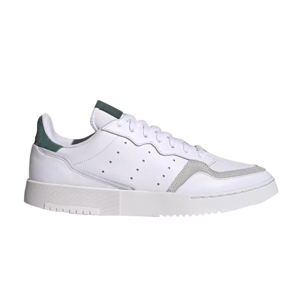 adidas Supercourt White Collegiate Green