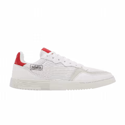 adidas Supercourt 'White Scarlet'