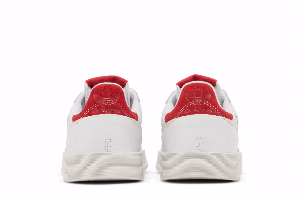 adidas Supercourt White Scarlet, view 7