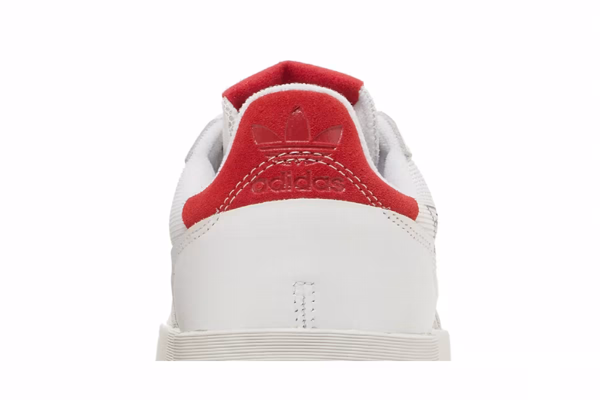 adidas Supercourt White Scarlet, view 8