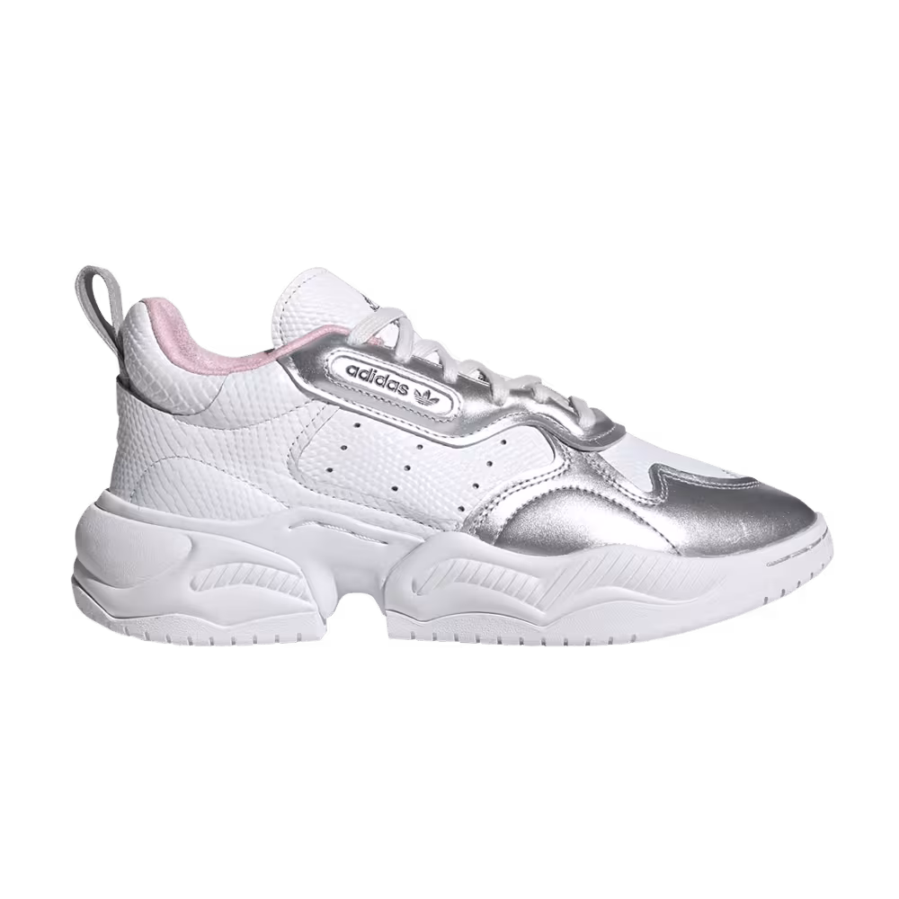 adidas Women's Supercourt RX Crystal White True Pink