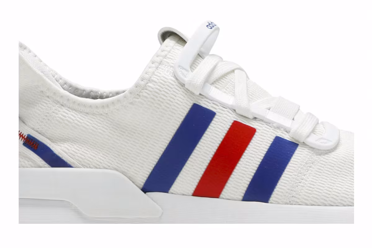 Adidas U_Path Run White Royal Red, view 3