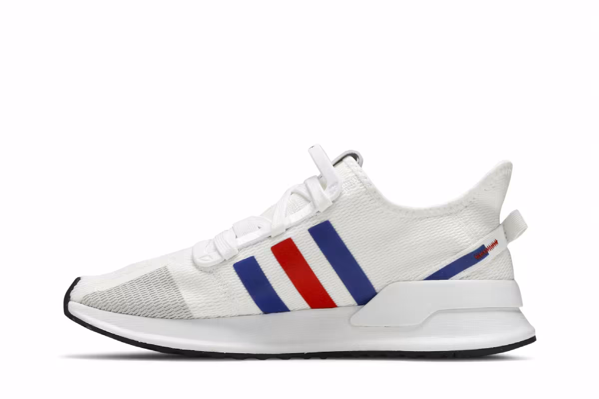 Adidas U_Path Run White Royal Red, view 4
