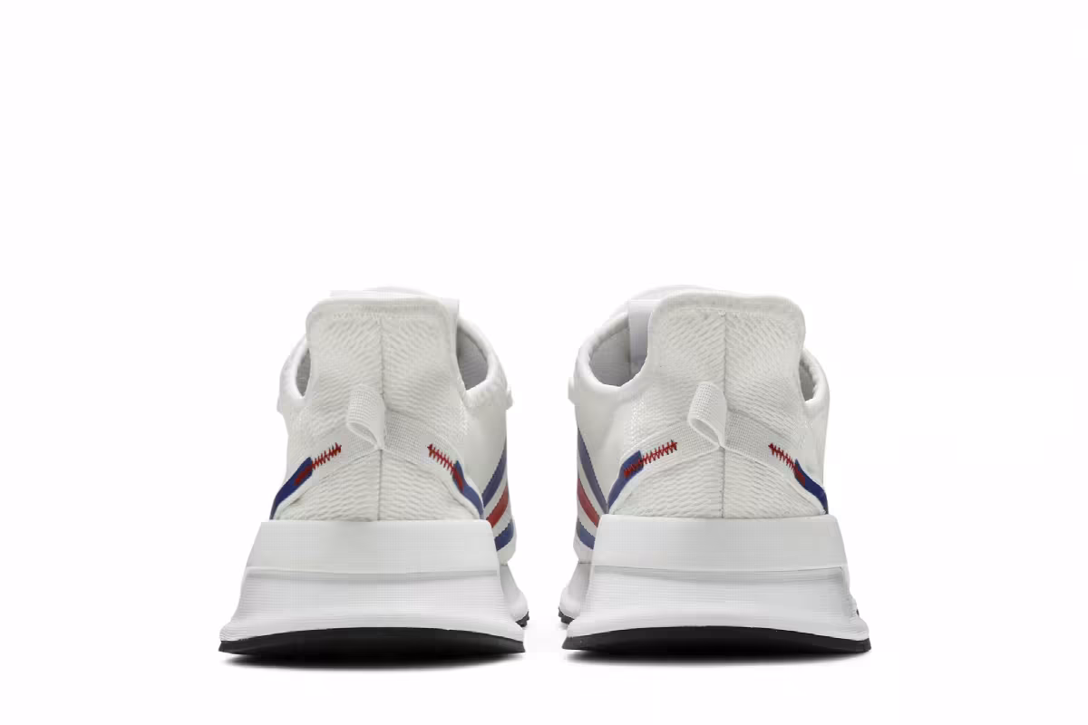 Adidas U_Path Run White Royal Red, view 7