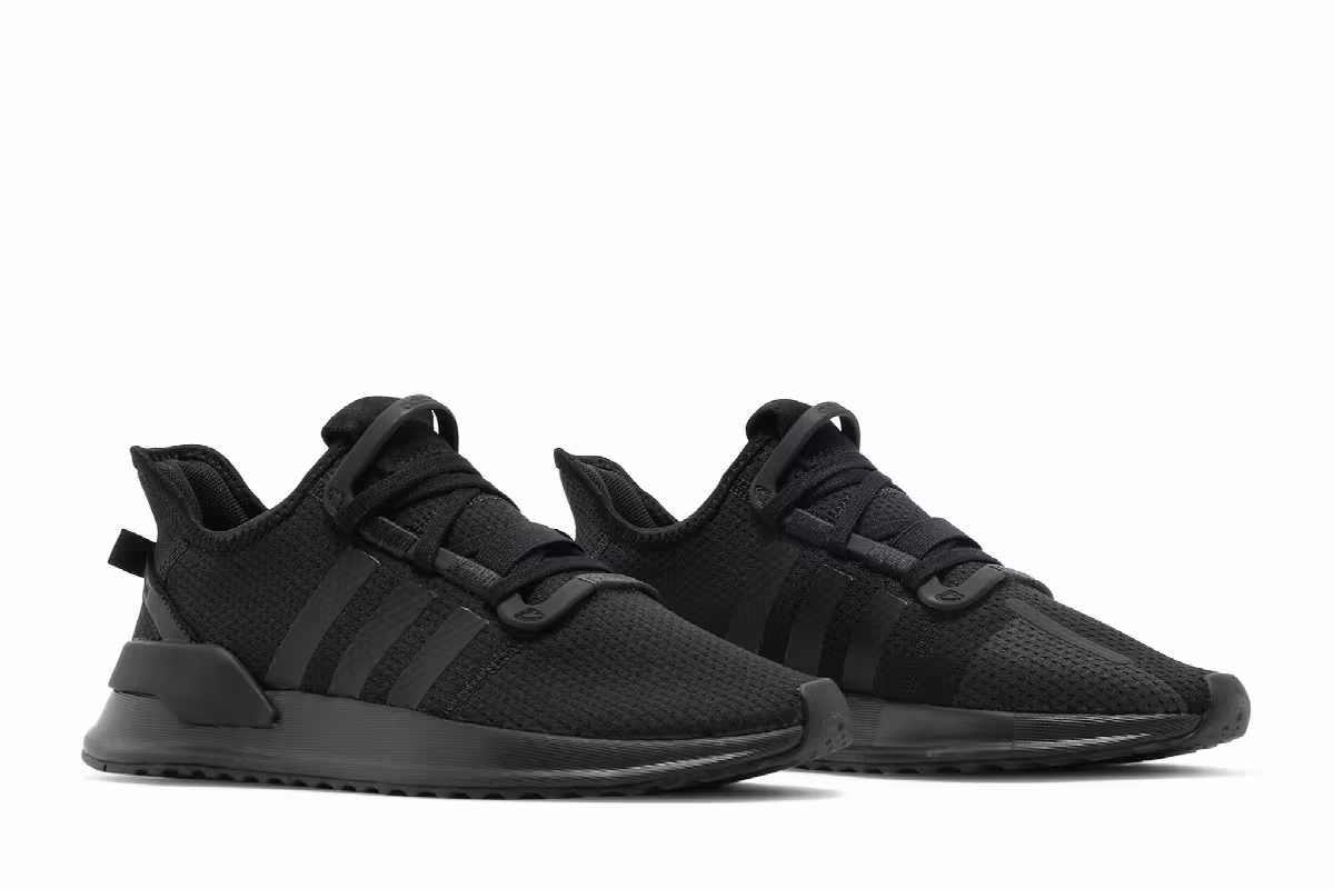 Adidas U_Path J Triple Black, view 9