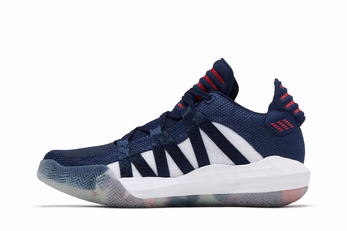 adidas Dame 6 GCA Team USA, view 4