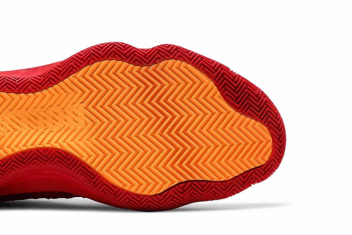 adidas Dame 6 Leather Scarlet, view 6
