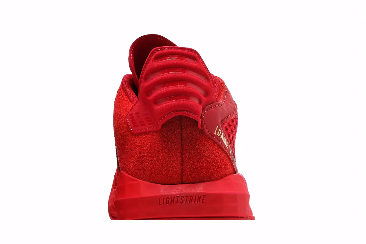 adidas Dame 6 Leather Scarlet, view 8