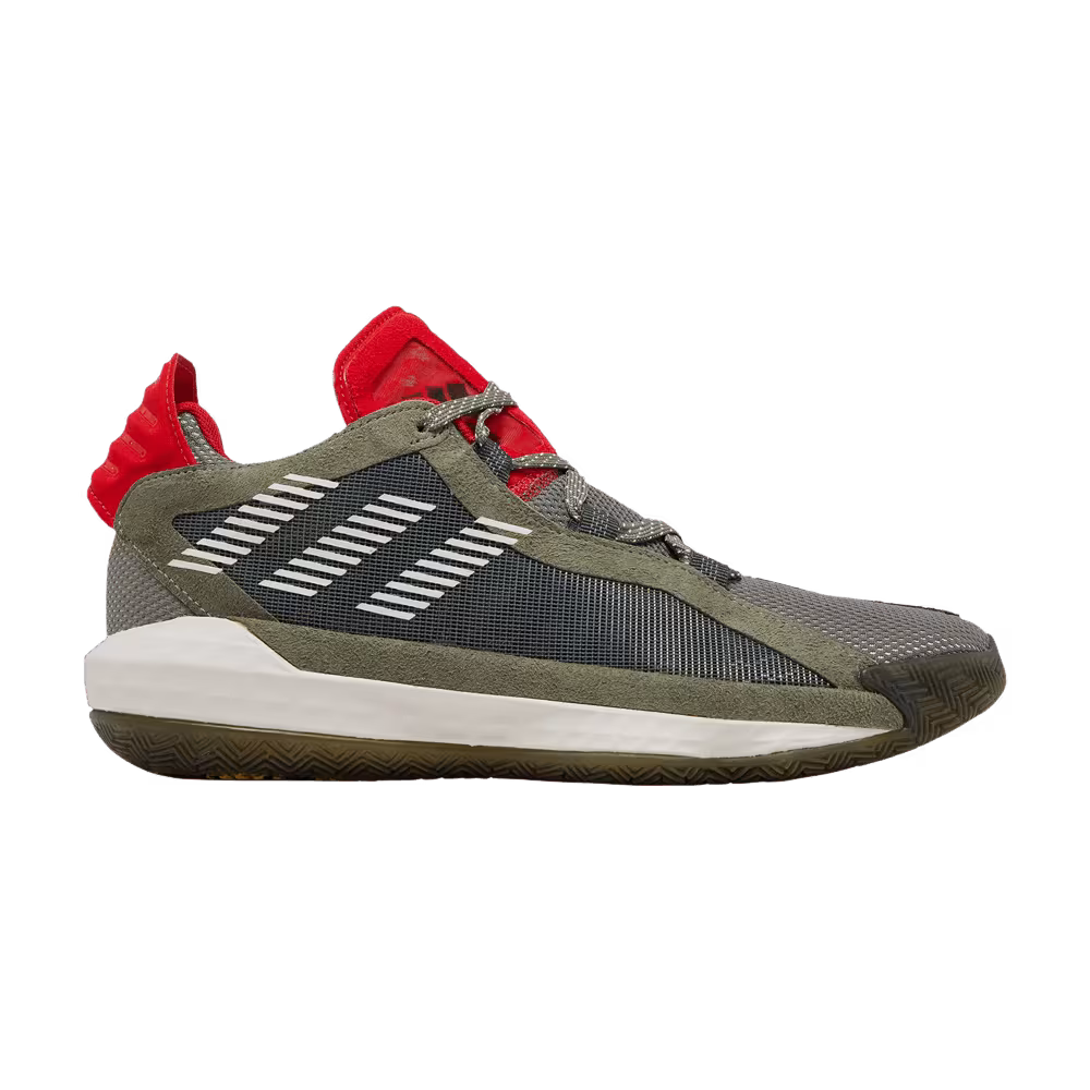adidas Dame 6 Legacy Green Red