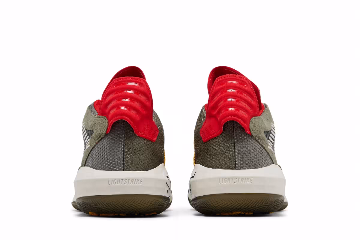 adidas Dame 6 Legacy Green Red, view 7