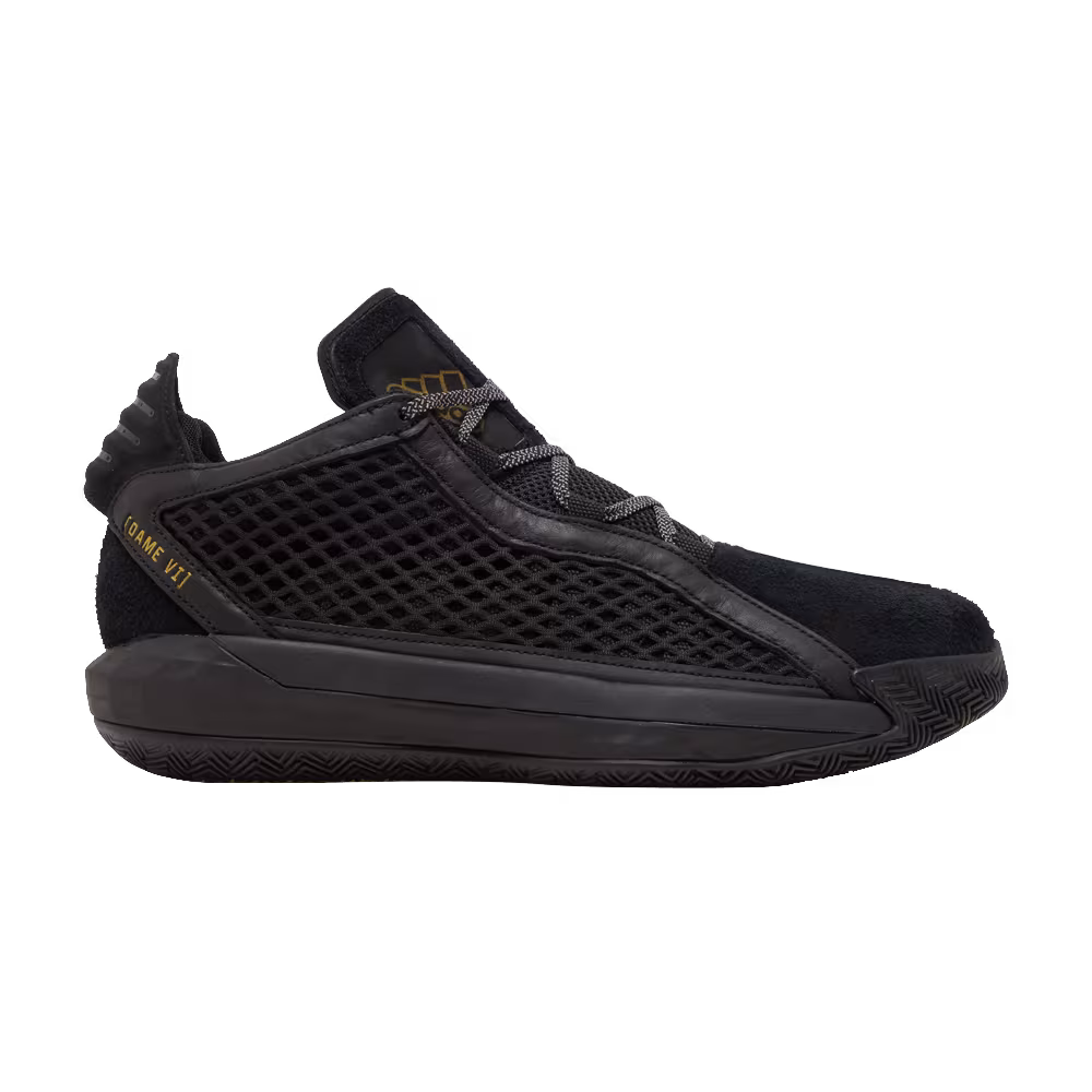 Adidas Dame 6 Leather GCA Black Gold