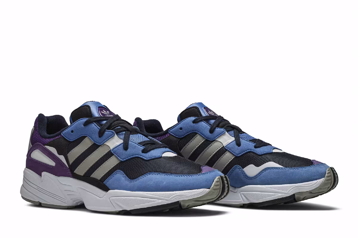 Adidas Yung-96 Blue Purple, view 9