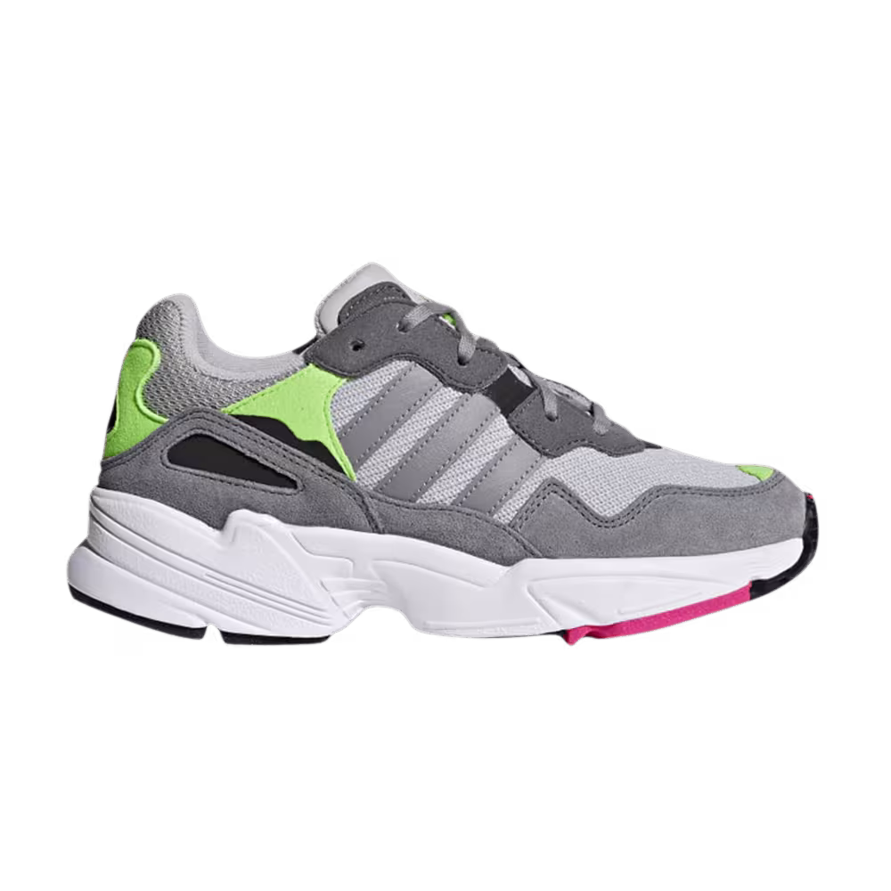 Adidas Yung-96 J Grey Shock Pink