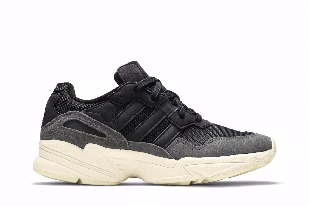 Adidas Yung-96 Core Black Off White, view 2
