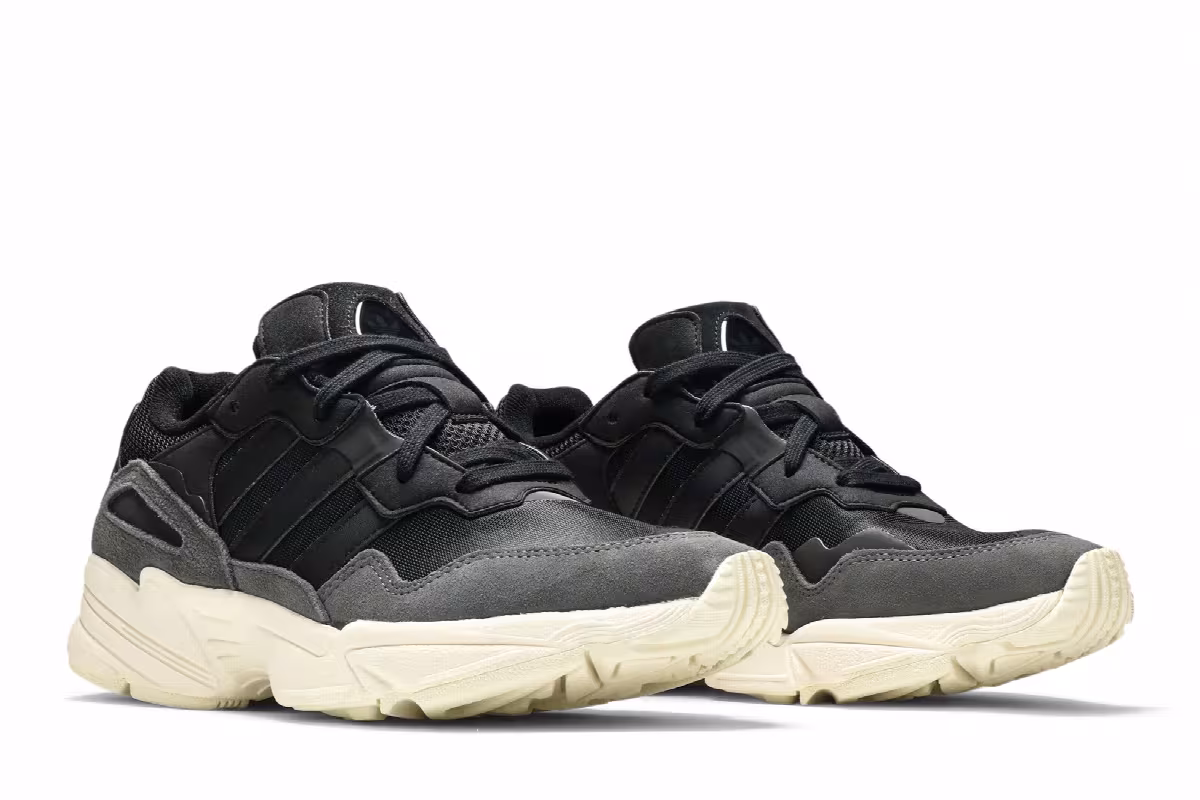 Adidas Yung-96 Core Black Off White, view 9