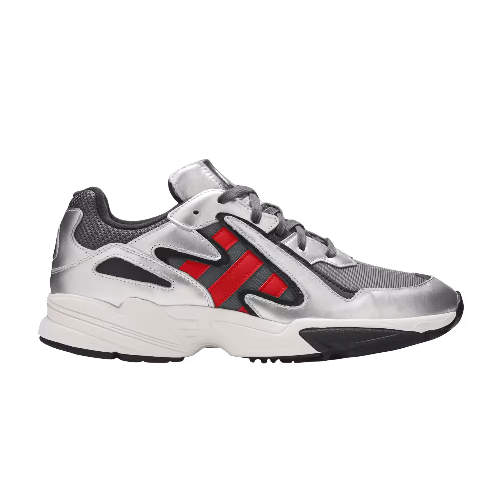 Adidas Yung-96 Chasm Silver Metallic Scarlet