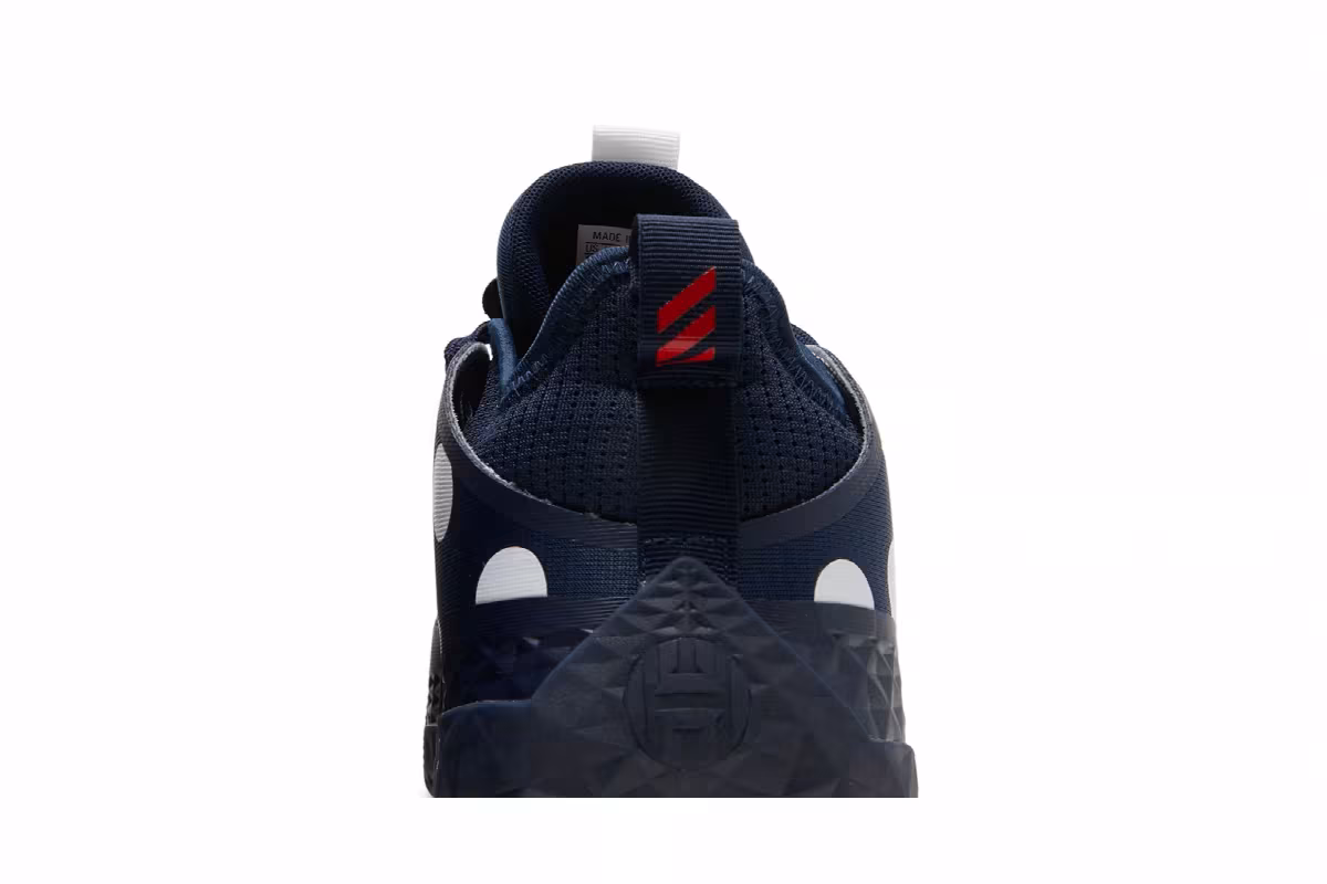 adidas Harden Vol. 5 Futurenatural Polka Dot - Team Navy, view 8