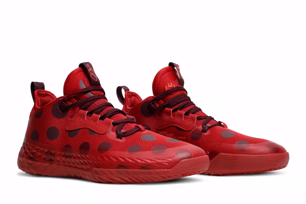 adidas Harden Vol. 5 Futurenatural Team Power Red, view 9