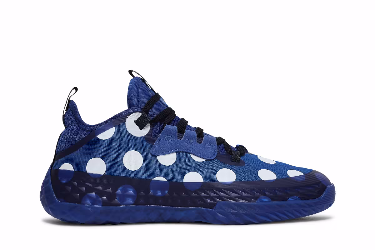 adidas Harden Vol. 5 Futurenatural Polka Dot - Royal Blue, view 2
