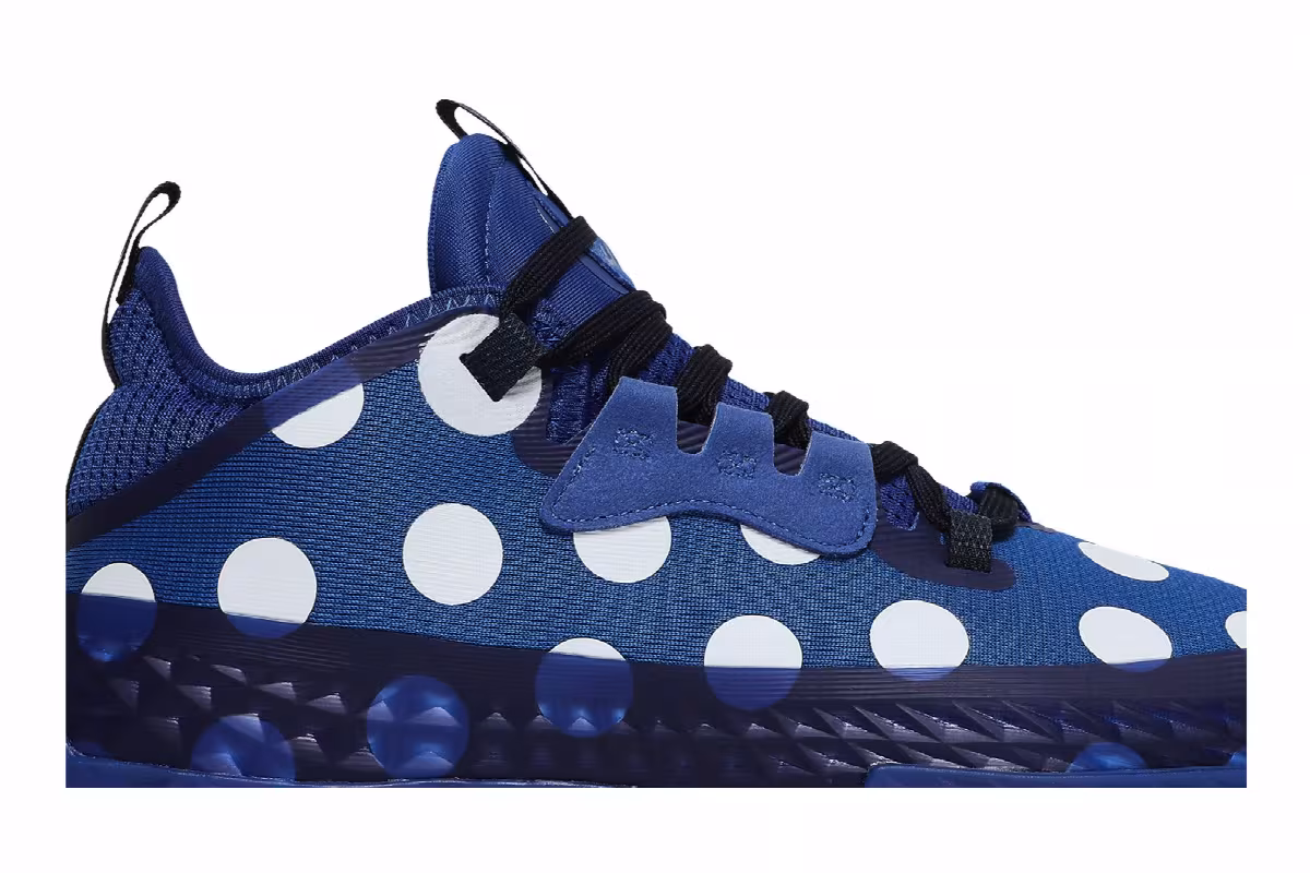 adidas Harden Vol. 5 Futurenatural Polka Dot - Royal Blue, view 3