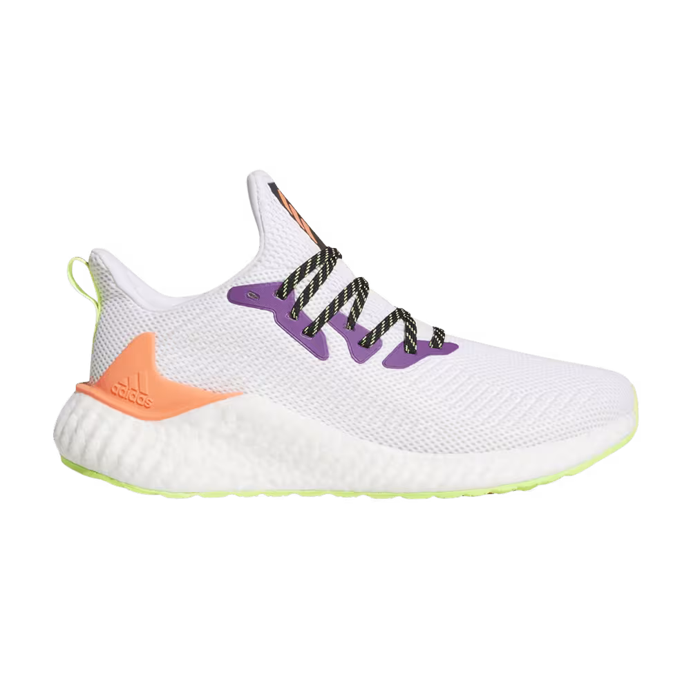 Adidas AlphaBoost White Signal Green
