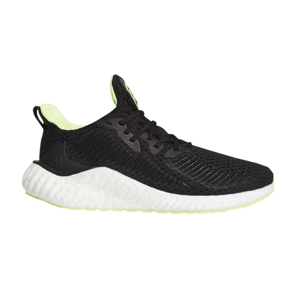 Adidas AlphaBoost Black Signal Green