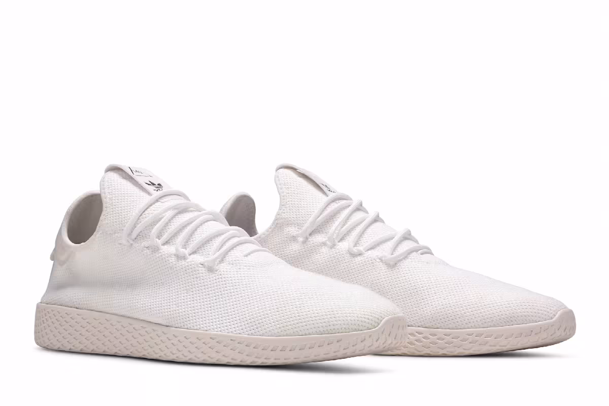 Pharrell x adidas Tennis Hu Cloud White, view 9