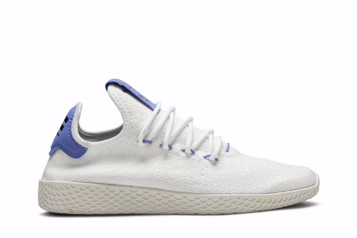 Pharrell x adidas Tennis Hu White Lilac, view 2