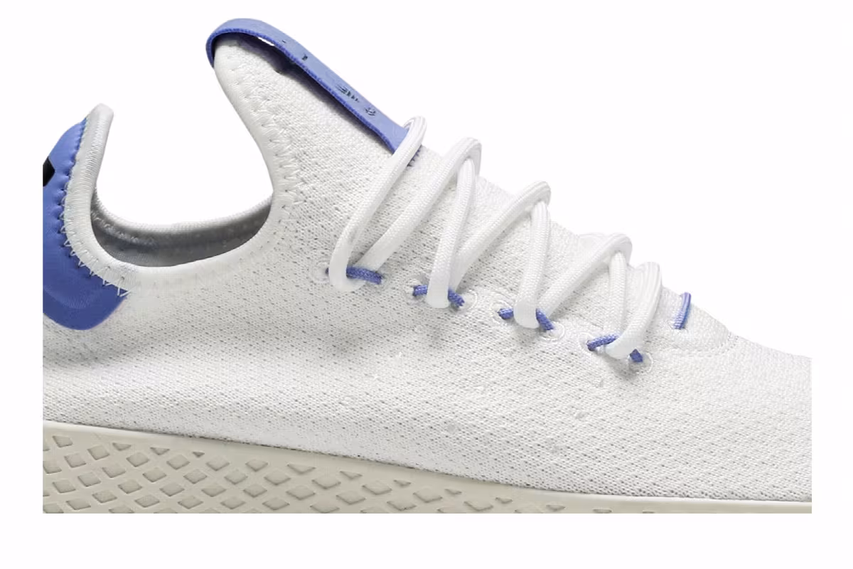 Pharrell x adidas Tennis Hu White Lilac, view 3