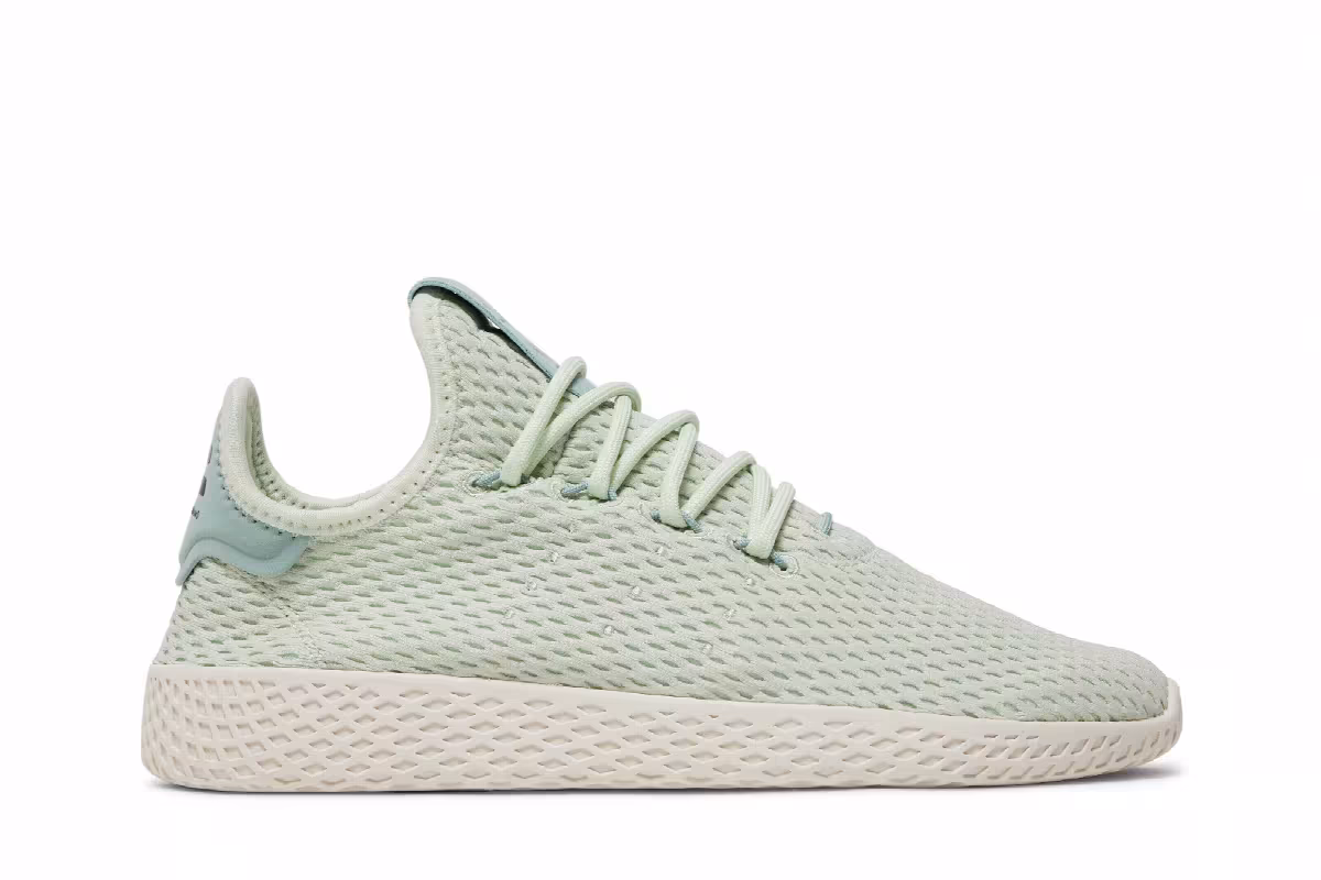 Pharrell Williams x adidas Tennis Hu J Linen Green, view 2