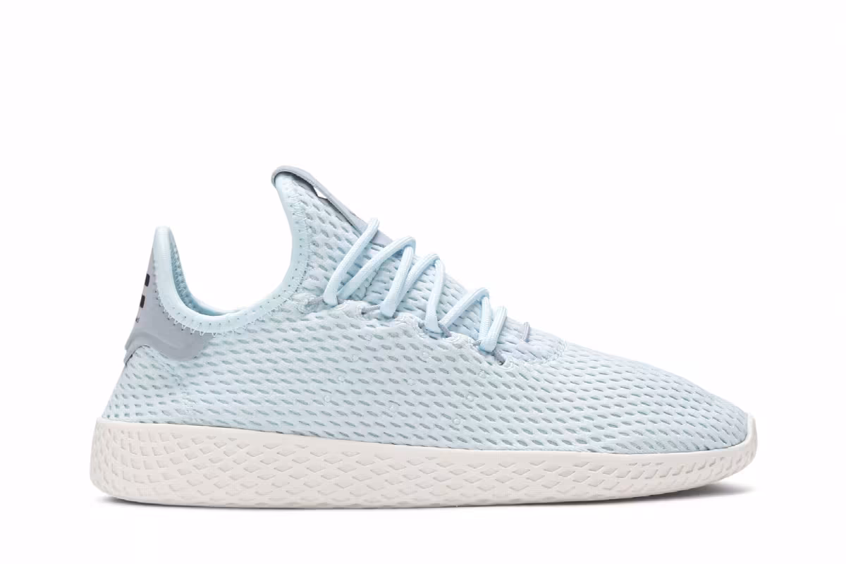 Pharrell x adidas Tennis Hu J Ice Blue, view 2