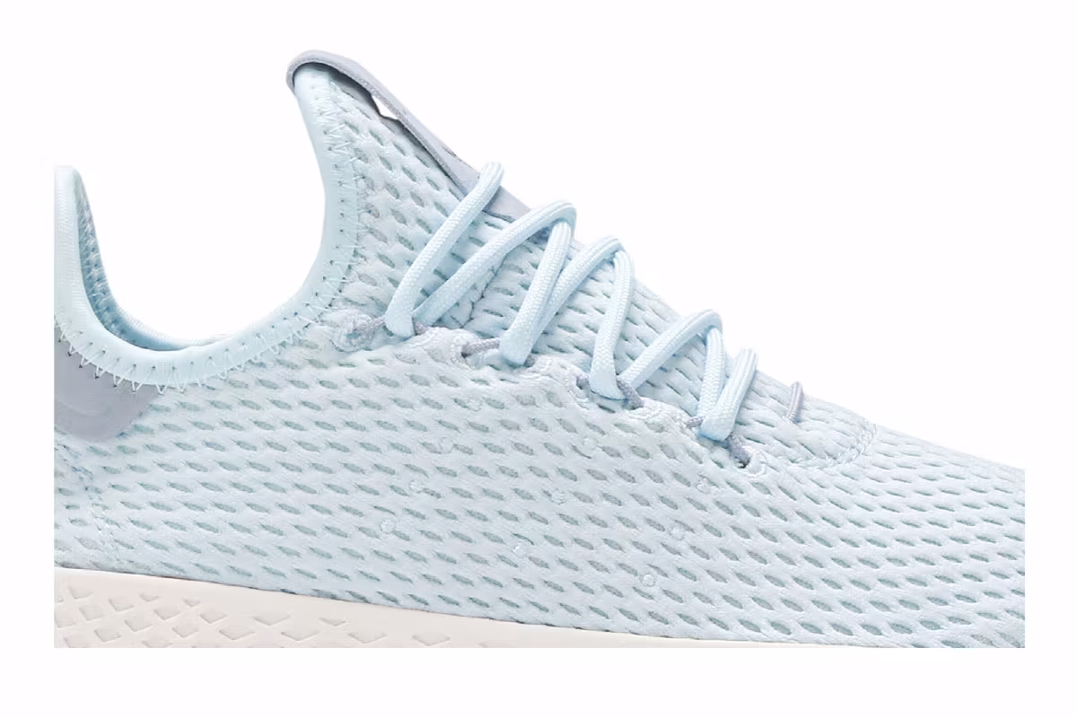 Pharrell x adidas Tennis Hu J Ice Blue, view 3