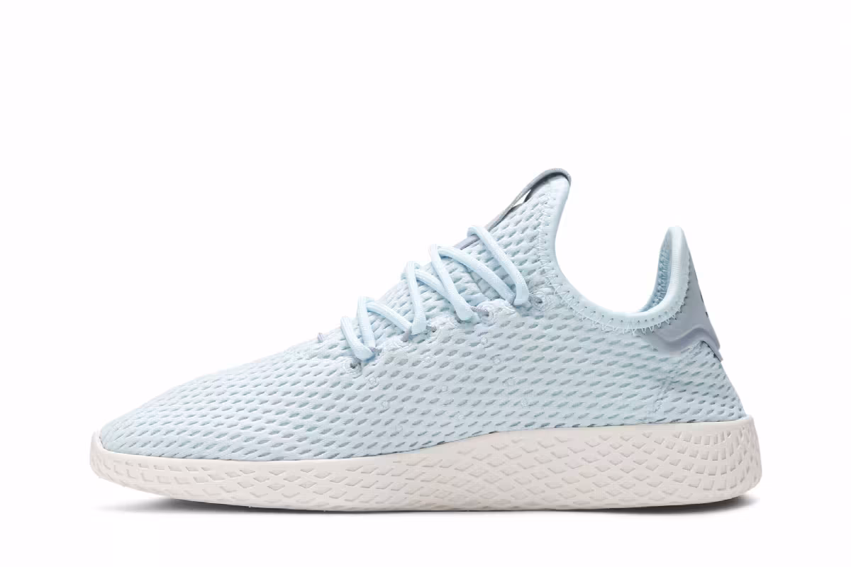 Pharrell x adidas Tennis Hu J Ice Blue, view 4