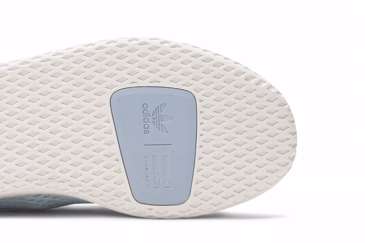 Pharrell x adidas Tennis Hu J Ice Blue, view 6