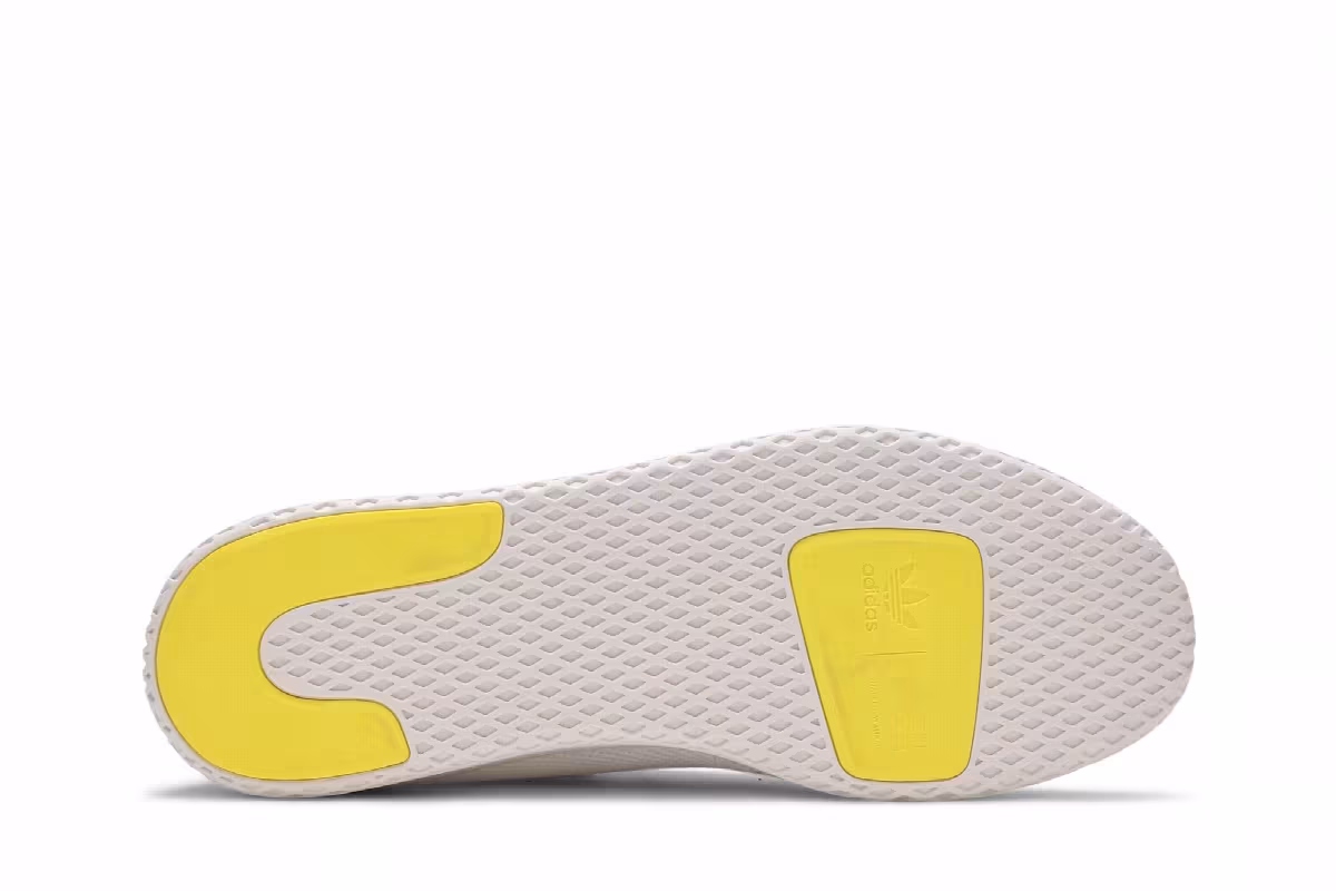Pharrell Williams x adidas Tennis HU Yellow, view 5