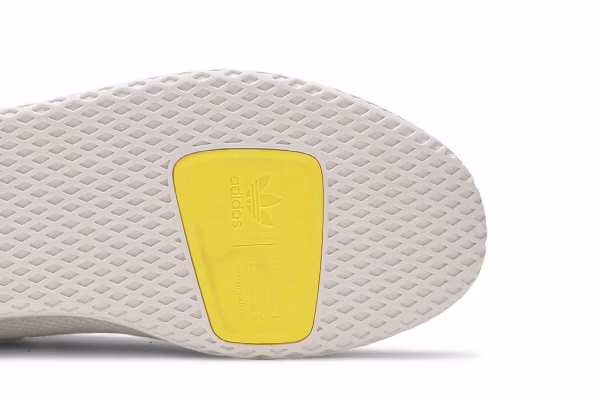 Pharrell Williams x adidas Tennis HU Yellow, view 6