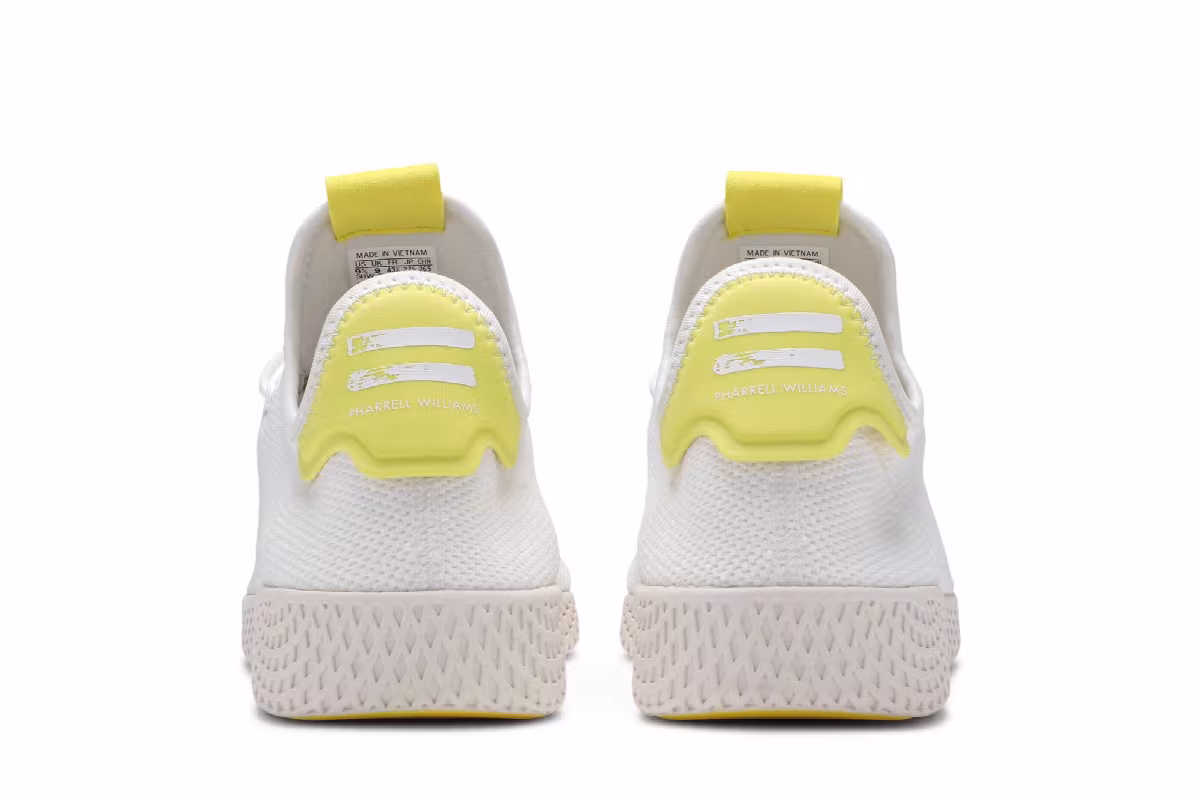 Pharrell Williams x adidas Tennis HU Yellow, view 7