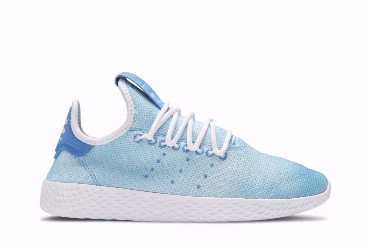 Pharrell x adidas Tennis Hu Holi J Bright Blue, view 2