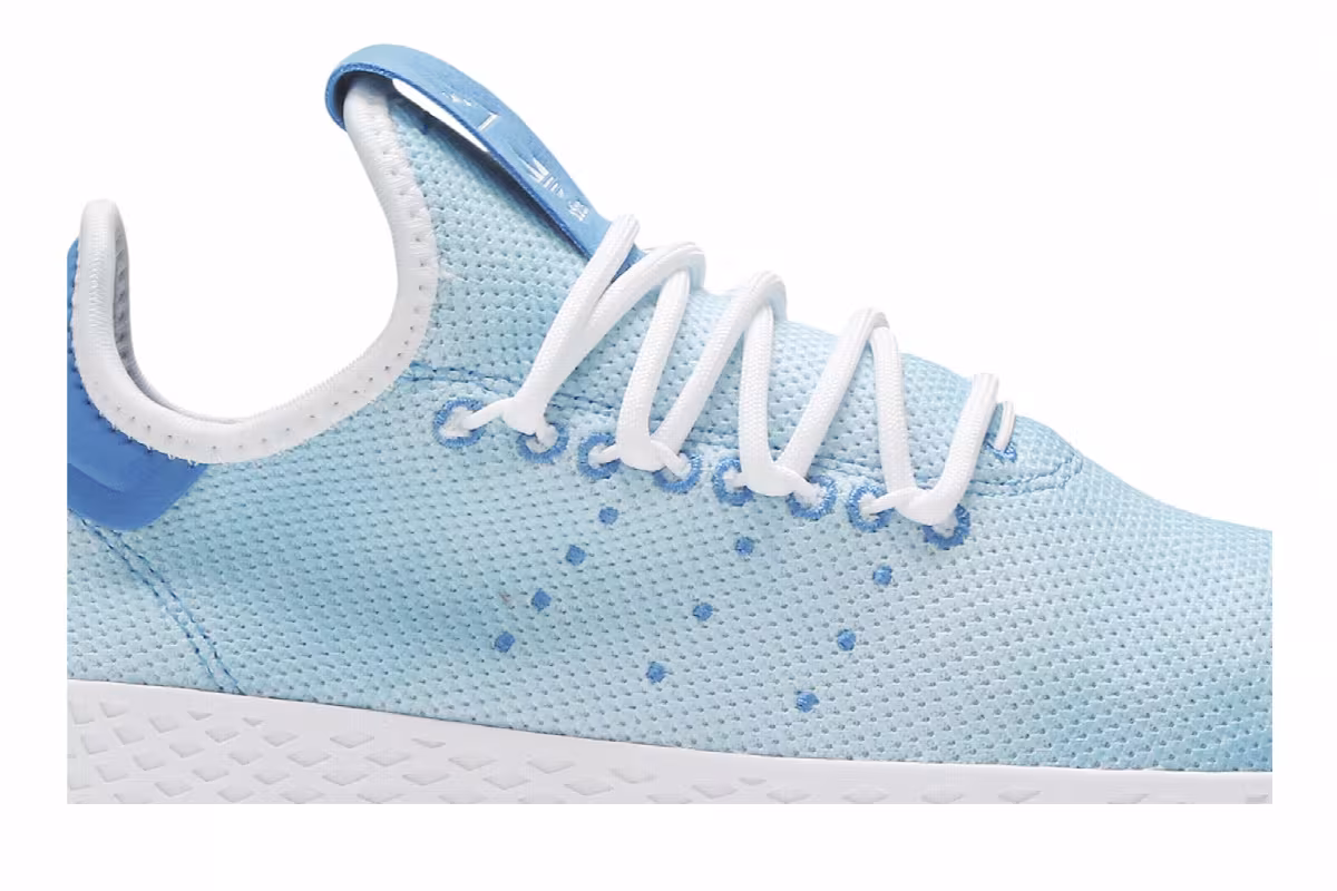 Pharrell x adidas Tennis Hu Holi J Bright Blue, view 3