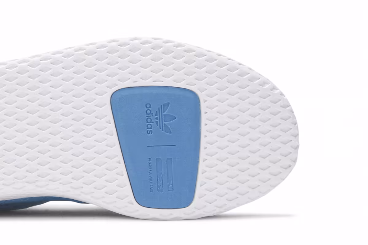 Pharrell x adidas Tennis Hu Holi J Bright Blue, view 6