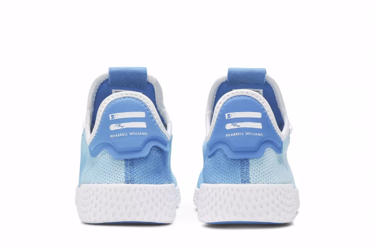 Pharrell x adidas Tennis Hu Holi J Bright Blue, view 7