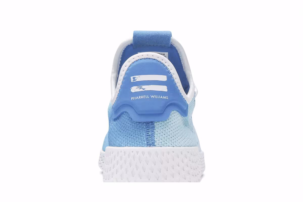 Pharrell x adidas Tennis Hu Holi J Bright Blue, view 8