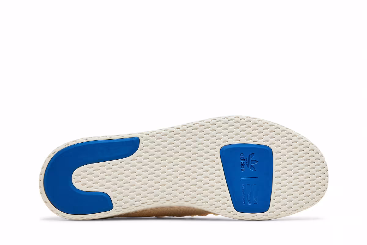 Pharrell x adidas Tennis Hu White Blue, view 5
