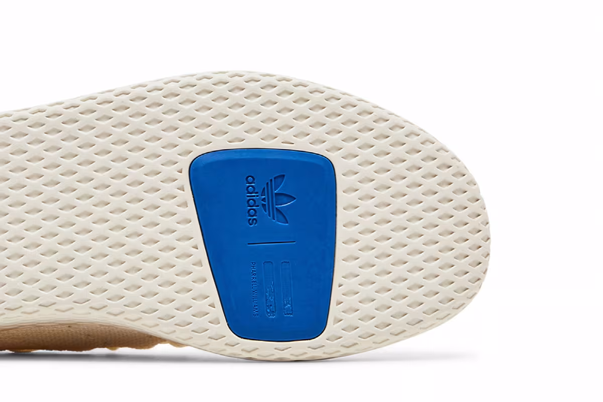 Pharrell x adidas Tennis Hu White Blue, view 6