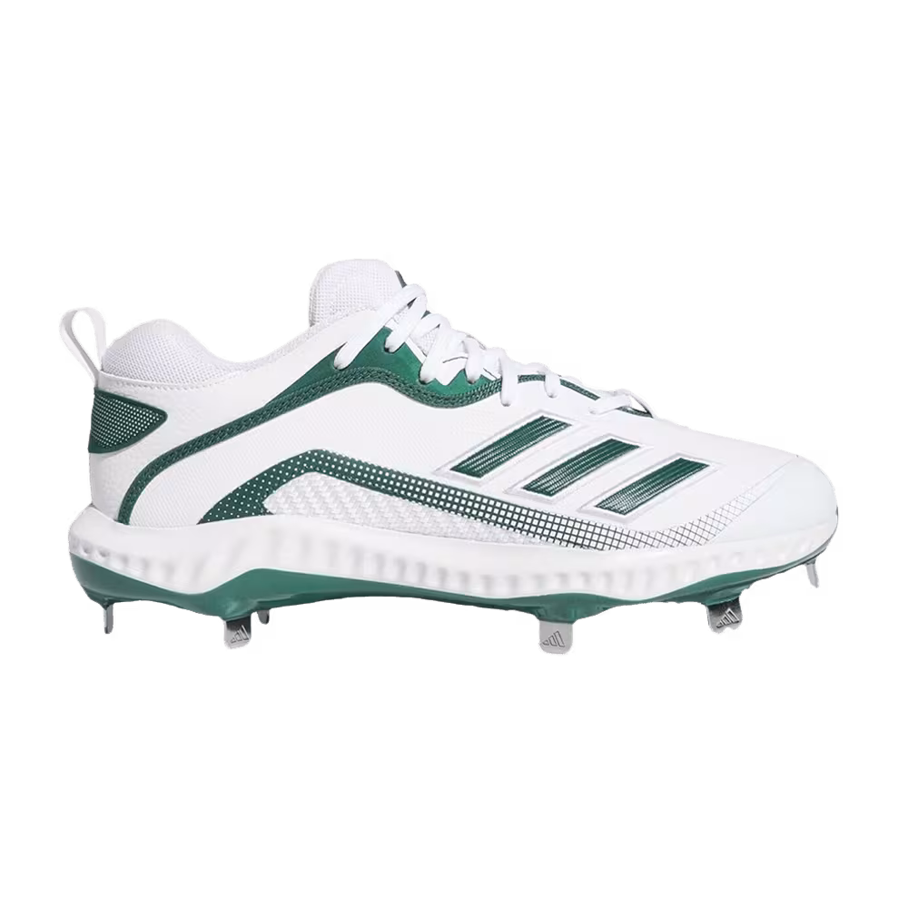 Adidas Icon 6 Bounce White Team Dark Green