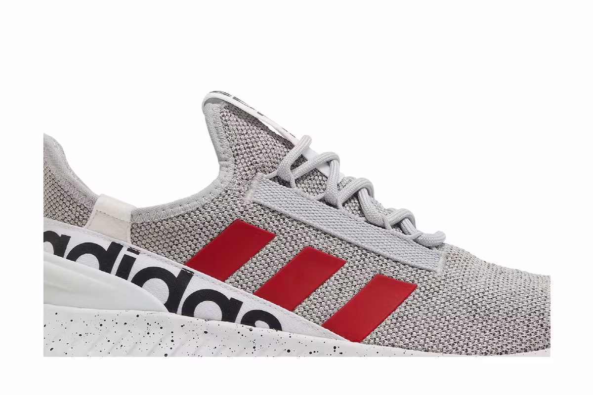 Adidas Kaptir 2.0 Grey Vivid Red, view 3